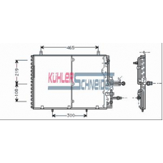 0323001 KUHLER SCHNEIDER Конденсатор, кондиционер