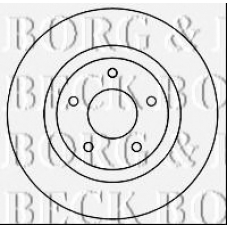 BBD5261 BORG & BECK Тормозной диск