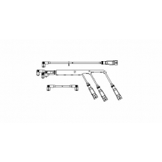 923/100 BREMI Комплект проводов зажигания