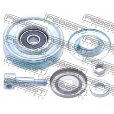 0287-P12 FEBEST Натяжной ролик, поликлиновой  ремень