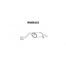 RN55433 VENEPORTE Глушитель выхлопных газов конечный