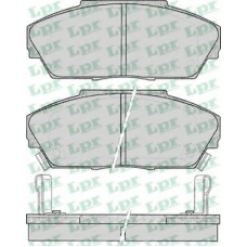 05P080 LPR Комплект тормозных колодок, дисковый тормоз