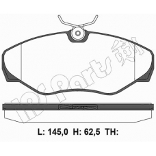 IBD-1170 IPS Parts Комплект тормозных колодок, дисковый тормоз