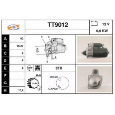 TT9012 SNRA Стартер