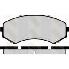 PA1493 BRAKE ENGINEERING Комплект тормозных колодок, дисковый тормоз