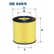 OE649/9 FILTRON Масляный фильтр