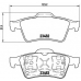 P 59 044 BREMBO Комплект тормозных колодок, дисковый тормоз