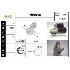 NI9058 SNRA Стартер