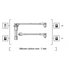 941318111078 MAGNETI MARELLI Комплект проводов зажигания