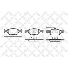 599 011B-SX STELLOX Комплект тормозных колодок, дисковый тормоз
