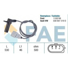 79063 FAE Датчик импульсов; датчик частоты вращения, управле