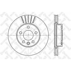 6020-4768V-SX STELLOX Тормозной диск