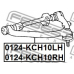 0124-KCH10RH FEBEST Рычаг независимой подвески колеса, подвеска колеса