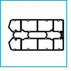 53160 GLASER Прокладка, крышка головки цилиндра