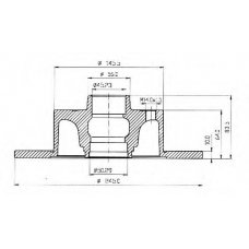 BDC4552 QUINTON HAZELL Тормозной диск