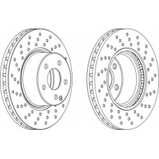 DDF1121-1 FERODO Тормозной диск