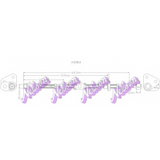 H3984 Brovex-Nelson Тормозной шланг