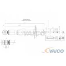 V46-0328 VEMO/VAICO Амортизатор