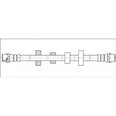 G1900.84 WOKING Тормозной шланг