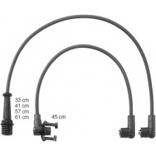 ZEF800 BERU Комплект проводов зажигания