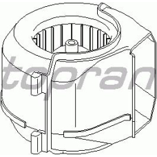 107 231 TOPRAN Электродвигатель, вентиляция салона
