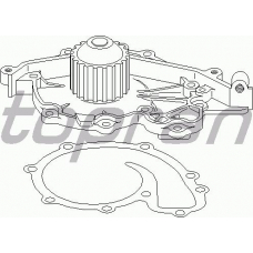 700 422 TOPRAN Водяной насос