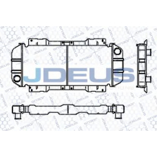 RA0120330 JDEUS Радиатор, охлаждение двигателя