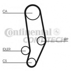 CT704 CONTITECH Ремень ГРМ