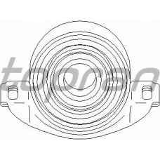 401 306 TOPRAN Подвеска, карданный вал