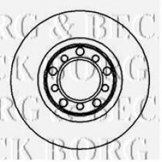 BBD4832 BORG & BECK Тормозной диск