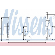 94977 NISSENS Конденсатор, кондиционер