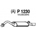 P1230 FENNO Глушитель выхлопных газов конечный