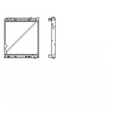 519578 NRF Радиатор, охлаждение двигателя