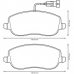 573217B BENDIX Комплект тормозных колодок, дисковый тормоз