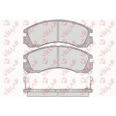 626.0578 VILLAR Комплект тормозных колодок, дисковый тормоз