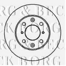 BBD4848 BORG & BECK Тормозной диск