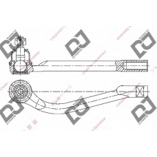 DE1397 DJ PARTS Наконечник поперечной рулевой тяги