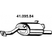 41.095.84 EBERSPACHER Глушитель выхлопных газов конечный