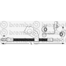 T 85 011 BREMBO Тормозной шланг