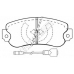 FBP1437 FIRST LINE Комплект тормозных колодок, дисковый тормоз