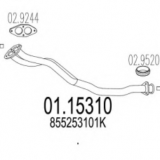 01.15310 MTS Труба выхлопного газа