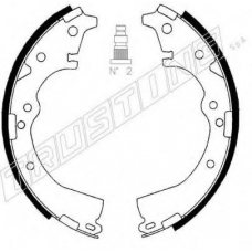 115.269 TRUSTING Комплект тормозных колодок