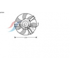 AI7504 AVA Вентилятор, охлаждение двигателя