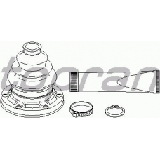 500 599 TOPRAN Комплект пылника, приводной вал