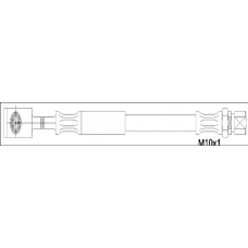G1953.00 WOKING Тормозной шланг