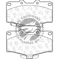 BP858 QH Benelux Комплект тормозных колодок, дисковый тормоз