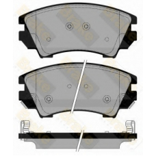 PA1778 BRAKE ENGINEERING Комплект тормозных колодок, дисковый тормоз