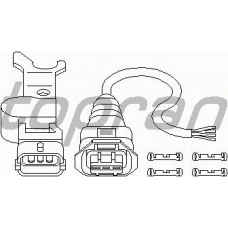207 013 TOPRAN Датчик частоты вращения, управление двигателем