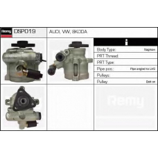 DSP019 DELCO REMY Гидравлический насос, рулевое управление