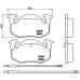 P 61 029 BREMBO Комплект тормозных колодок, дисковый тормоз